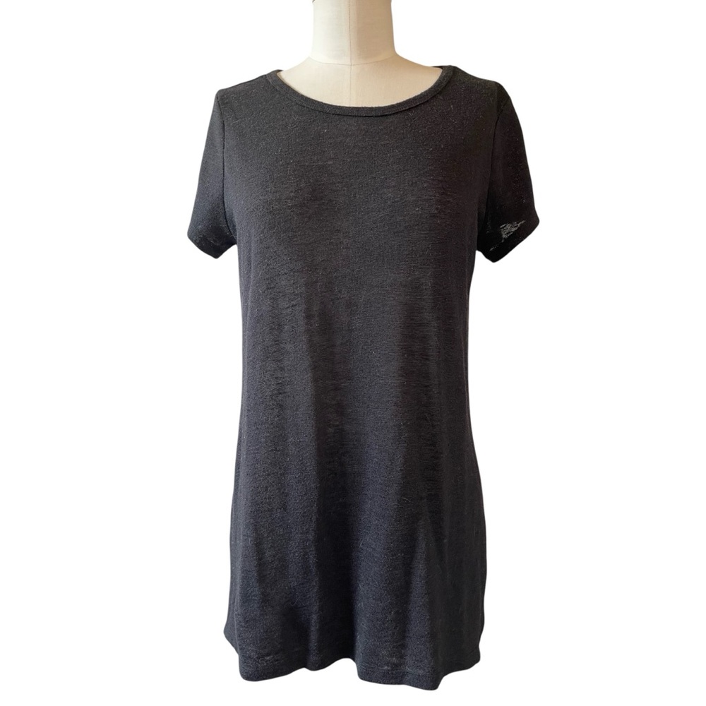 ❤️ Threads 4 Thought Organic Recycled Black Tissue Tunic